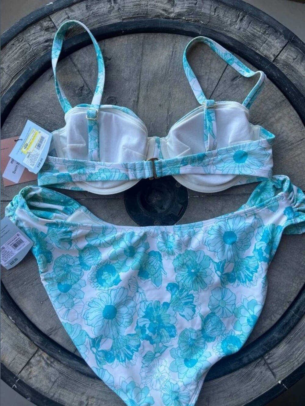 Shade & Shore Forest Green Women's Two-Piece Bikini Set - Picture 4 of 4